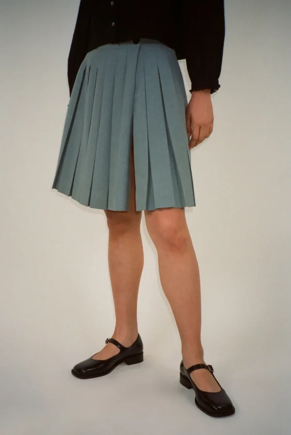 Skirts^Sandy Liang Astra Skort In Grey