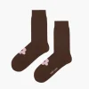 Socks^Sandy Liang Fiore Socks In Cocoa