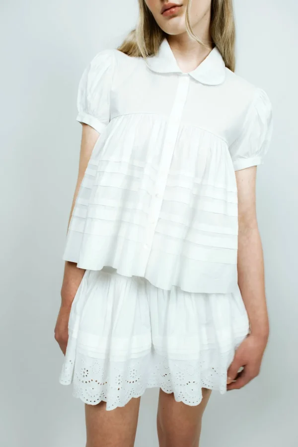 Skirts^Sandy Liang Ira Skirt In White