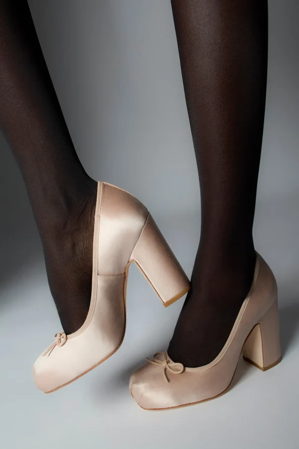 Bridal^Sandy Liang Pointe Pump 100 In Ballet Satin