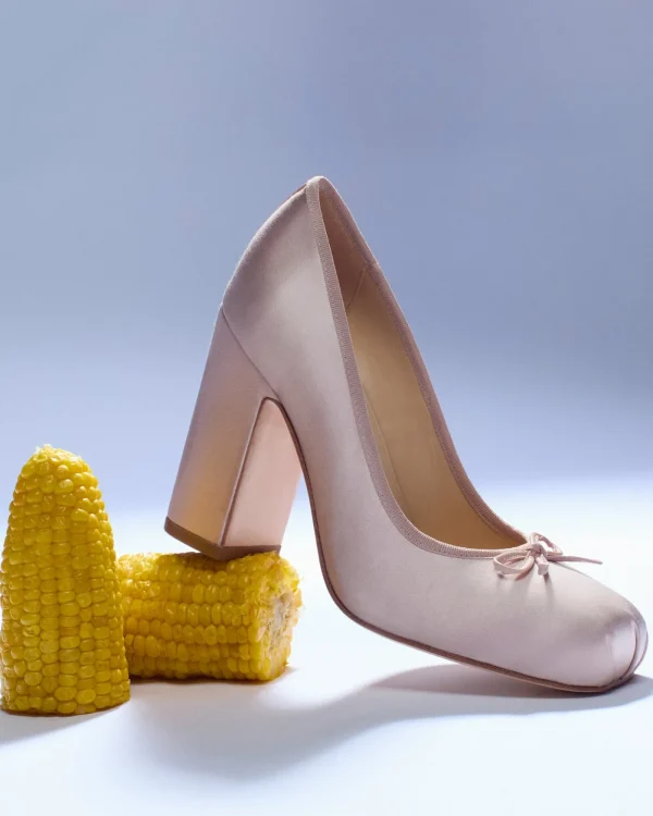 Bridal^Sandy Liang Pointe Pump 100 In Ballet Satin