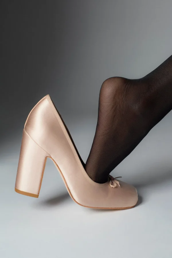 Bridal^Sandy Liang Pointe Pump 100 In Ballet Satin