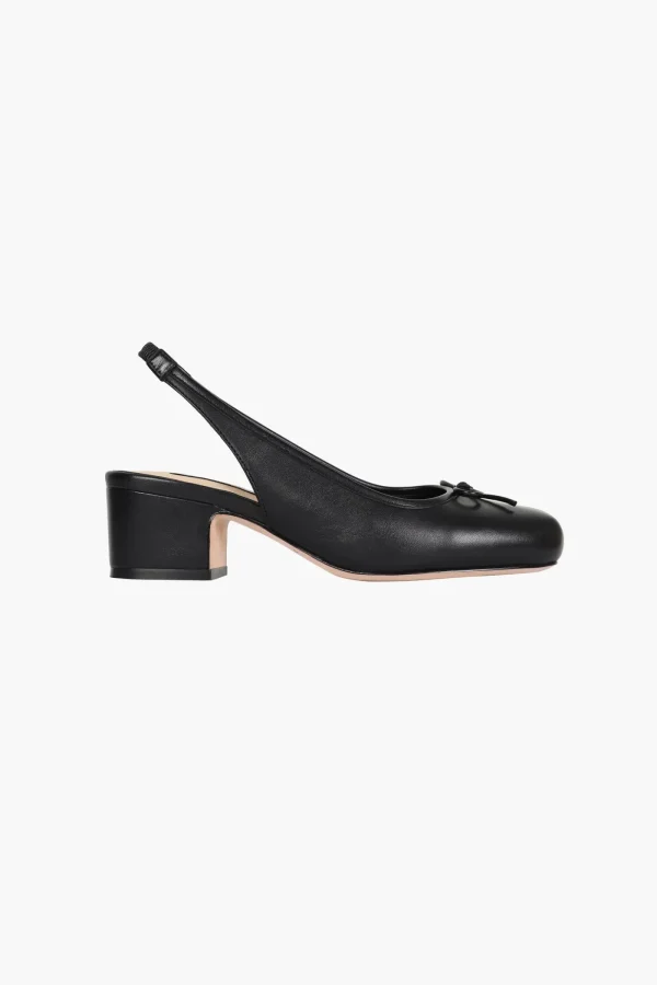 Shoes^Sandy Liang Slingback 45 In Black Nappa